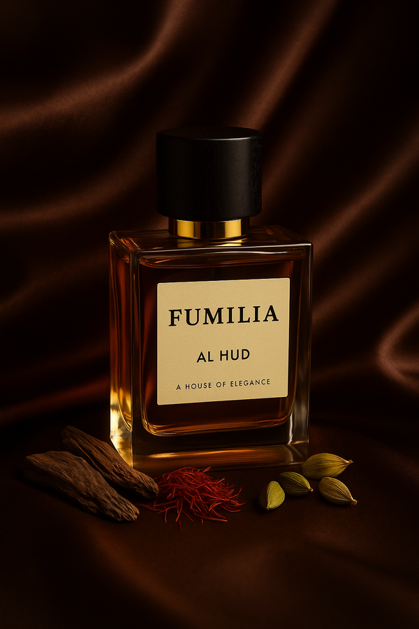Al Hud – Oud & Saffron | Amber Woody Eau de Parfum (50ml)