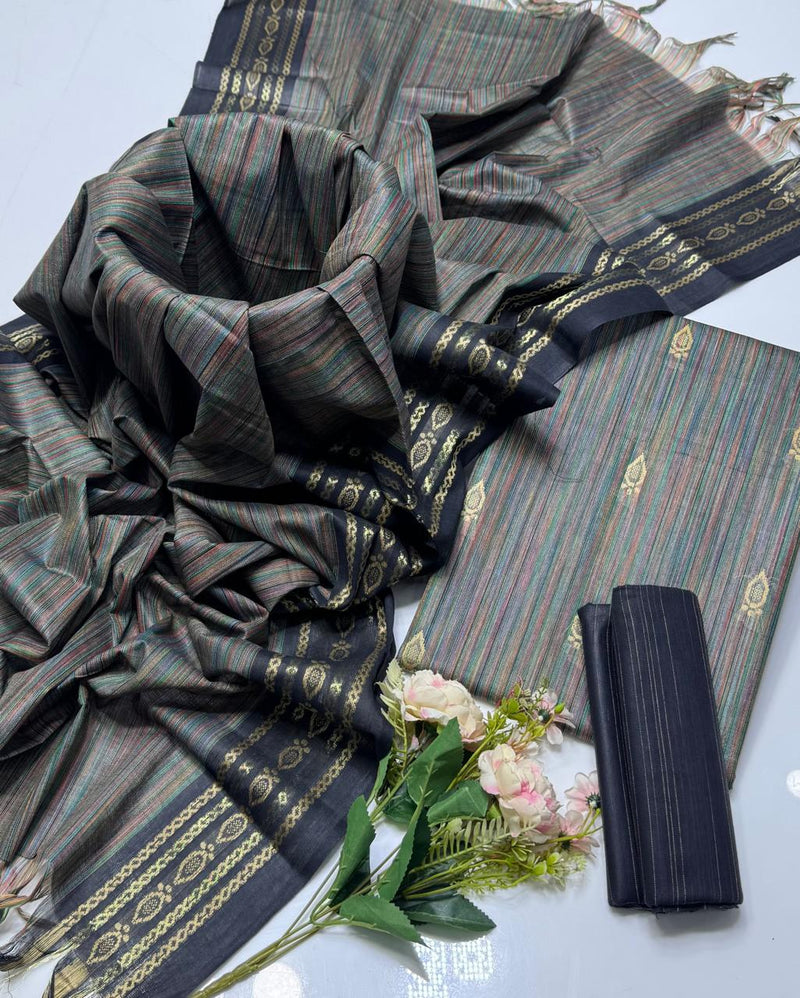 Khaddar 3-Piece Dress